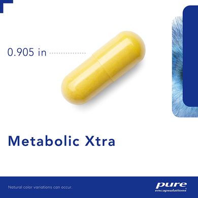 Метаболічна формула, Metabolic Xtra, Pure Encapsulations, 90 капсул (PE-02267), фото