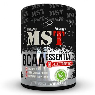 MST Nutrition, Амінокислоти BCAA з електролітами, смак ананас, 480 г (MST-16051), фото