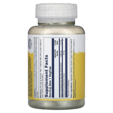 Solaray, Витамин C с концентратом биофлавоноидов, 1000 мг, 100 растительных капсул (SOR-04440), фото