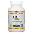 California Gold Nutrition, 5-гидрокситриптофан, экстракт семян гриффонии простолистной из Швейцарии, 100 мг, 90 вегетарианских капсул (CGN-01173), фото