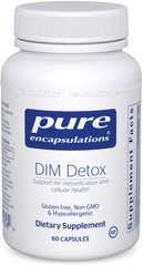 Pure Encapsulations, DIM Detox, 60 капсул (PE-01358), фото