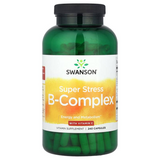 Swanson, Super Stress B-Complex с витамином C, 240 капсул (SWV-11073), фото