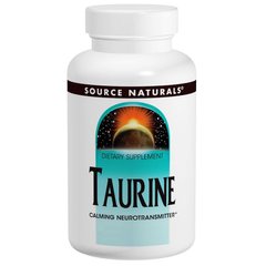 Таурин, Source Naturals, 1,000 мг, 120 капсул, (SNS-02068), фото