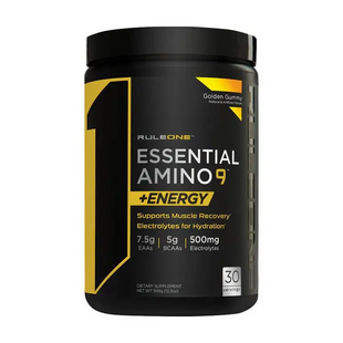 Rule 1, Essential Amino 9 + Energy, Golden Gummy, 345 г (RUL-10843), фото