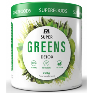 Fitness authority, Wellness Line Super Greens Detox, 270 г (820894), фото