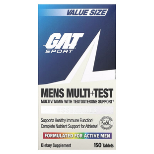 GAT, Mens Multi + Test, 150 таблеток (GAT-02110), фото