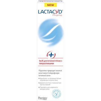 Средство для интимной гигиены Lactacyd Pharma Фарма с пребиотиками с дозатором - 250 мл, фото