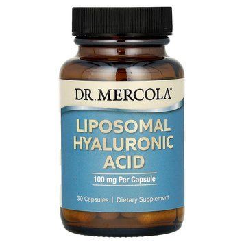Ліпосомальна гіалуронова кислота 100 мг Dr. Mercola Liposomal Hyaluronic Acid - 30 капсул, фото