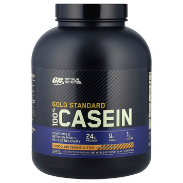 Казеиновый протеин Optimum Nutrition 100% Gold Standard Casein | шоколад + арахисовое масло - 1800 г, фото
