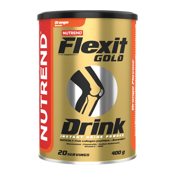 Nutrend, FLEXIT DRINK GOLD, апельсин, 400 г (NUT-86109), фото