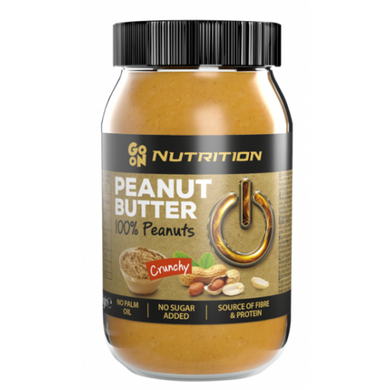 GoOn, Peanut butter 100%, хрустящее, 900 г (817179), фото
