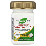 Витамин B12 2000 мкг Nature's Way Vitamin B12 | вишня - 100 леденцов, фото