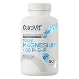 Ostrovit OST-22921 Ostrovit, Потрійний Магній + B6 + P-5-P, Triple Magnesium + B6 P-5-P, 90 капсул (OST-22921)