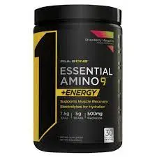 Rule 1, Essential Amino 9+ Energy, полунична маргарита, 345 г (816756), фото