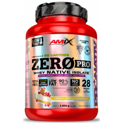 Amix, ZeroPro Protein, сливочно-ванильный чизкейк, 1000 г (818063), фото