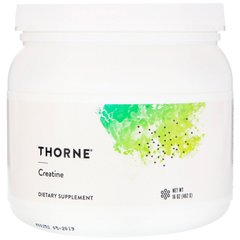 Thorne Research, креатин, 5000 мг, 462 г (THR-00635), фото