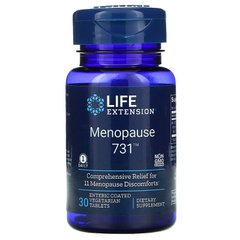 Life Extension, Menopause 731, 30 вегетарианских таблеток, покрытых кишечнорастворимой оболочкой (LEX-22043), фото