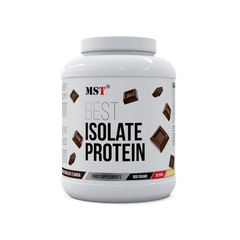 MST, Best Isolate Protein, ізолят протеїну, подвійний шоколад, 30 порцій, 900 г (MST-16399), фото