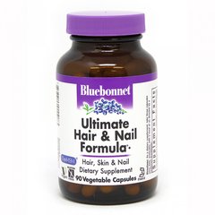 Остаточна формула для волосся і нігтів, Bluebonnet Nutrition, 90 гелевих капсул (BLB-01108), фото