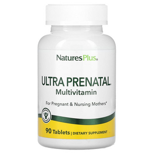 NaturesPlus, Ultra Prenatal, мультивітаміни для вагітних, 90 таблеток (NAP-03084), фото