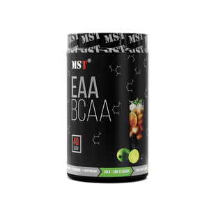 MST Nutrition, Комплекс BCAA & EAA Zero, кола-лайм, 520 г (MST-00170), фото