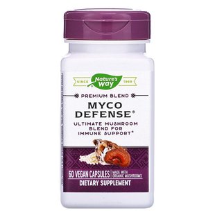 Nature's Way, Premium Blend, Myco Defense, 60 веганских капсул (NWY-14860), фото