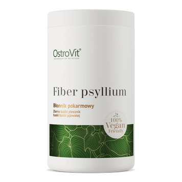 Ostrovit, Пищевые волокна псиллиум, Fiber Psyllium Vegan, без вкуса, 600 г (OST-91499), фото