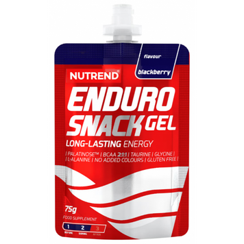 Nutrend, ENDUROSNACK sachet, черника, 75 г (NUT-17772), фото