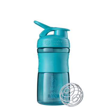BlenderBottle, Шейкер SportMixer з кулькою, Teal, 590 мл (107733), фото