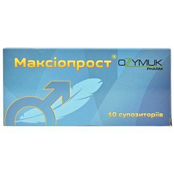 Максиопрост суппозитории ректальные с растительными экстрактами - 10 шт., фото