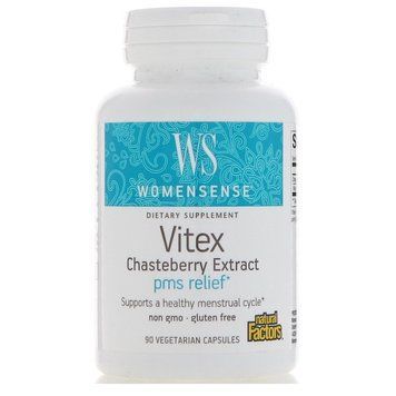 Авраамово дерево, Vitex Chasteberry, Natural Factors, экстракт, 90 капсул (NFS-04930), фото