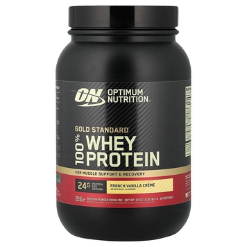 Optimum Nutrition Gold Standard 100% Whey сывороточный протеин | французский ванильный крем - 907 г, фото