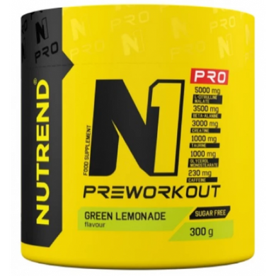 Nutrend, N1 PRO, зеленый лимонад, 300 г (821114), фото