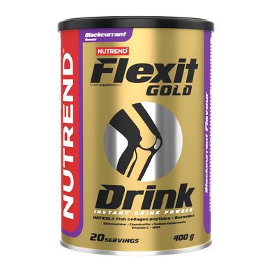 Nutrend, FLEXIT DRINK GOLD, чорна смородина, 400 г (106744), фото