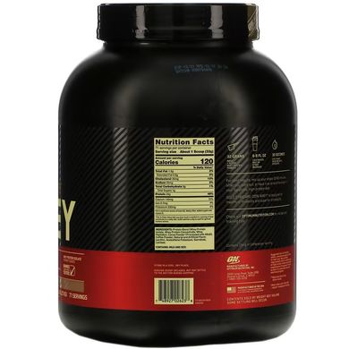 Optimum Nutrition, 100% Whey Gold Standard, сироватковий протеїн, зі смаком мокачино, 2270 г (OPN-02623), фото