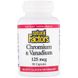 Natural Factors NFS-01635 Хром и ванадий, Natural Factors, 120 мг, 90 капсул (NFS-01635) 1