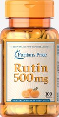 Рутин, Rutin, Puritan's Pride, 500 мг, 100 таблеток (PTP-11561), фото