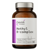 Комплекс вітамінів групи B Ostrovit Pharma Methyl B-Complex - 30 капсул, фото