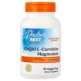 CoQ10, L-карнітин та магній Doctor's Best CoQ10 L-Carnitine Magnesium - 90 капсул, фото