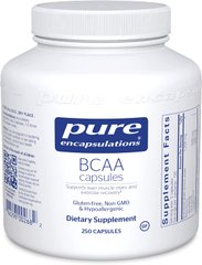 BCAA, Pure Encapsulations, 250 капсул (PE-00268), фото