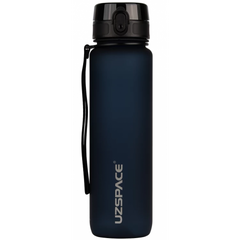 UZspace, Бутылка для воды UZspace 3038, темно синий, 1000 мл (820455), фото