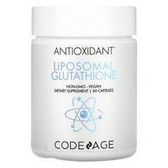 CodeAge, Антиоксидант, ліпосомальний глутатіон, 60 капсул (AGE-00822), фото