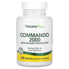 NaturesPlus, Commando 2000, 60 таблеток (NAP-04965), фото