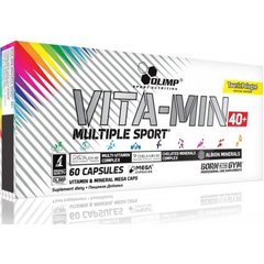 Olimp Nutrition, Vita-Min Multiple Sport 40+ 60 капс (811768), фото