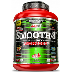 Amix, MuscleCore® Smooth-8 Protein, двойной шоколад, 2300 г (820398), фото
