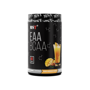 MST Nutrition, Комплекс BCAA & EAA Zero, манго🥭маракуйя, 520 г (MST-00183), фото