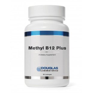 Метил В12 плюс, Methyl B12 Plus, Douglas Laboratories, 90 жевательных таблеток (DOU-97770), фото