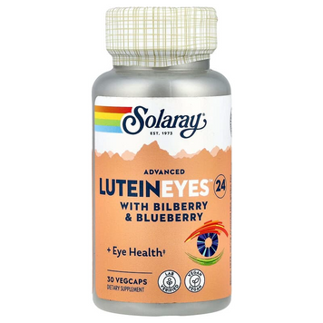 Solaray, Lutein Eyes 24 Advanced, 24 мг, 30 VegCaps (SOR-83217), фото