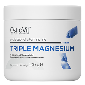 Ostrovit, Потрійний Магній, Triple Magnesium, без смаку, 100 г (OST-22315), фото
