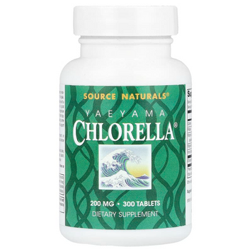 Source Naturals, Yaeyama Chlorella®, 200 мг, 300 таблеток (SNS-01453), фото